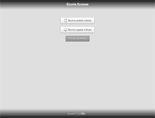 Tablet Screenshot of ecurieecosse.com